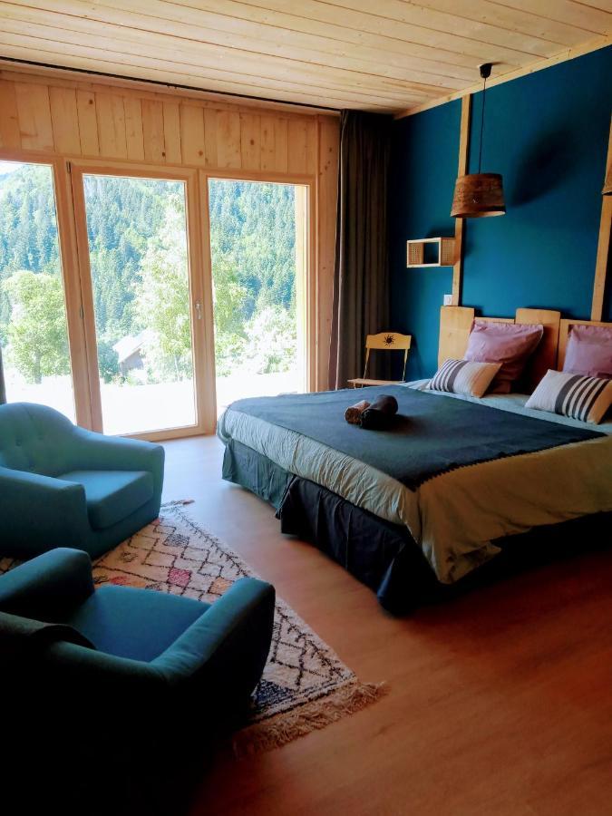 Le Chalet Du Blanc Spa Yoga Aillon-le-Jeune Екстериор снимка