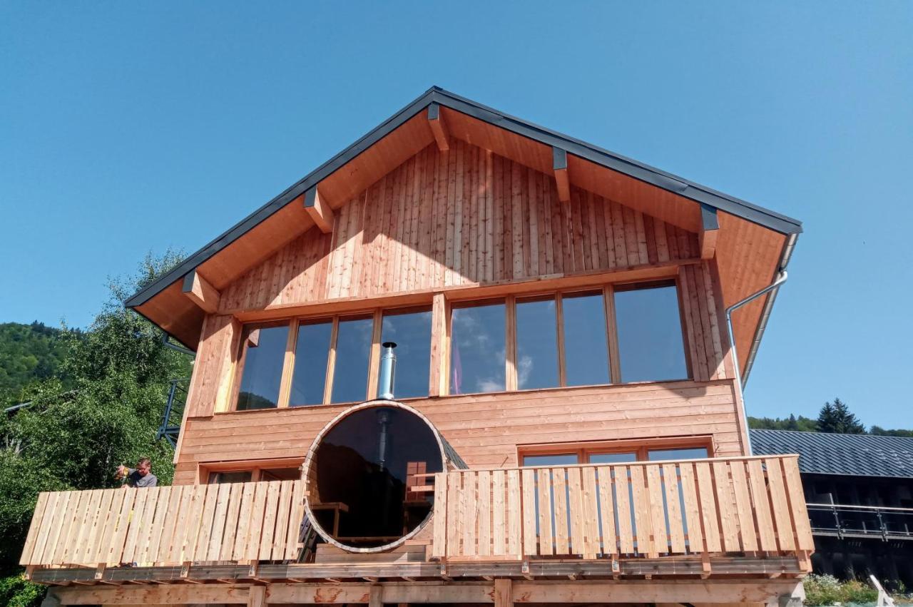Le Chalet Du Blanc Spa Yoga Aillon-le-Jeune Екстериор снимка