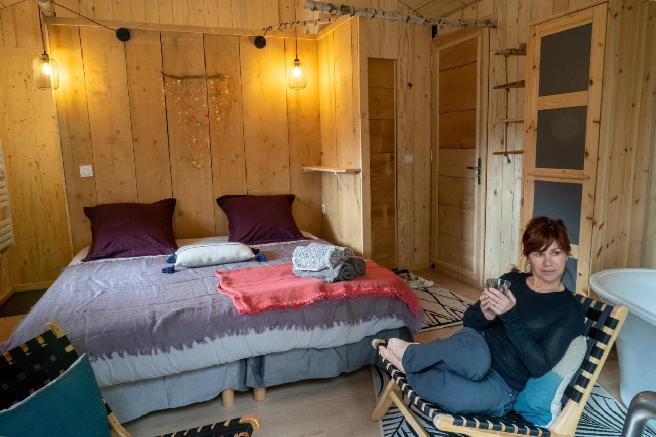 Le Chalet Du Blanc Spa Yoga Aillon-le-Jeune Екстериор снимка
