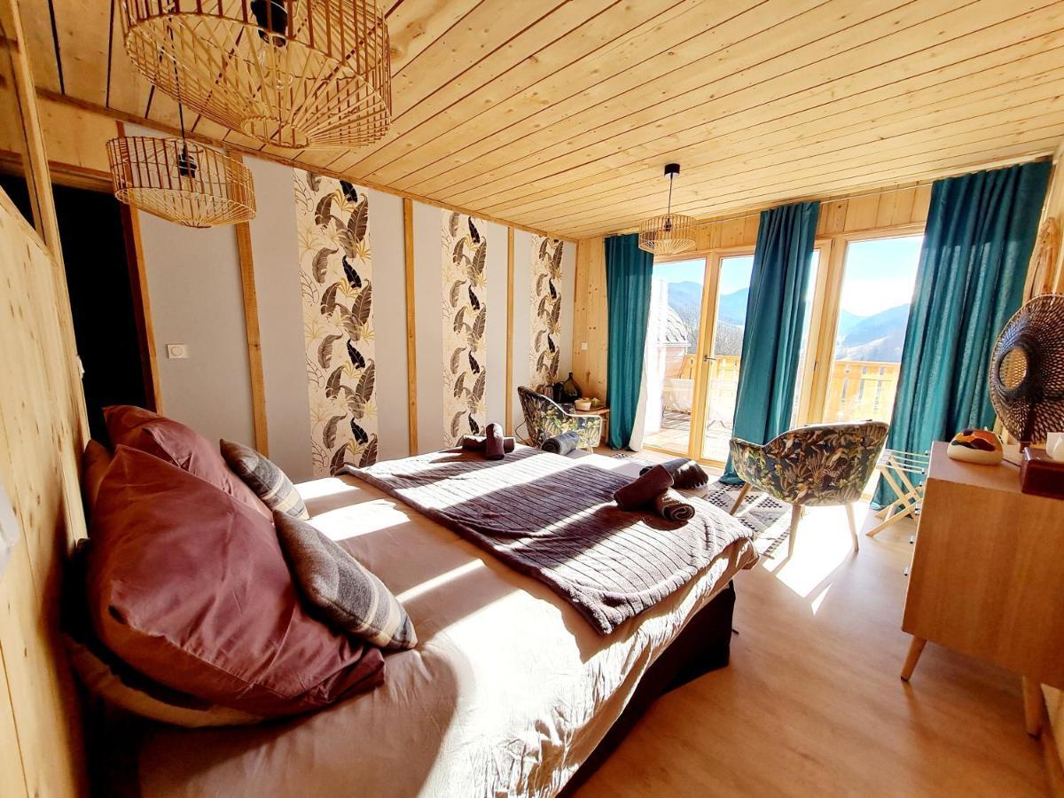 Le Chalet Du Blanc Spa Yoga Aillon-le-Jeune Екстериор снимка