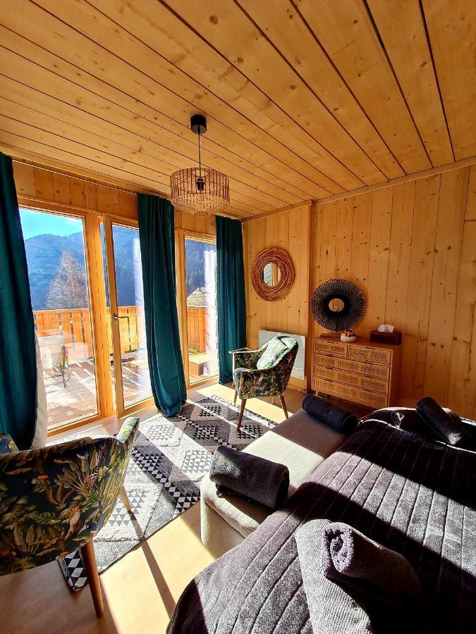 Le Chalet Du Blanc Spa Yoga Aillon-le-Jeune Екстериор снимка