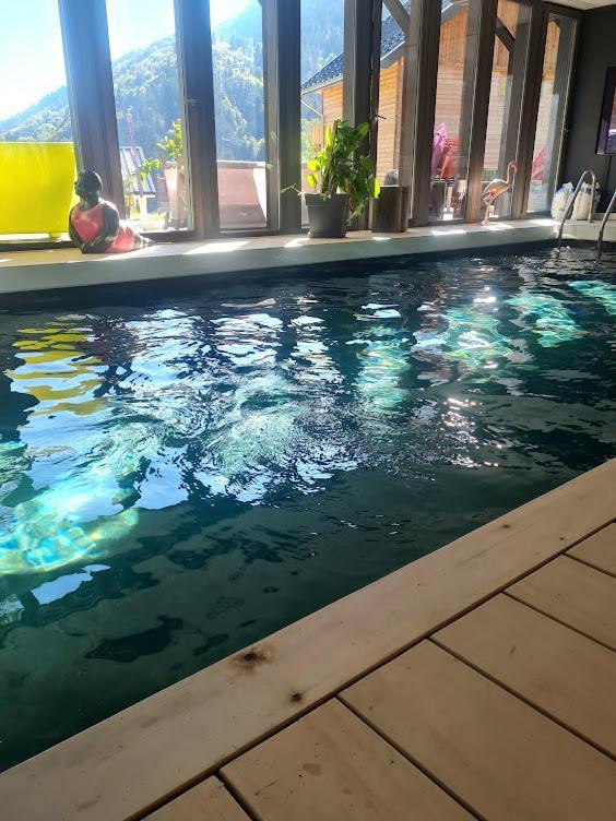 Le Chalet Du Blanc Spa Yoga Aillon-le-Jeune Екстериор снимка