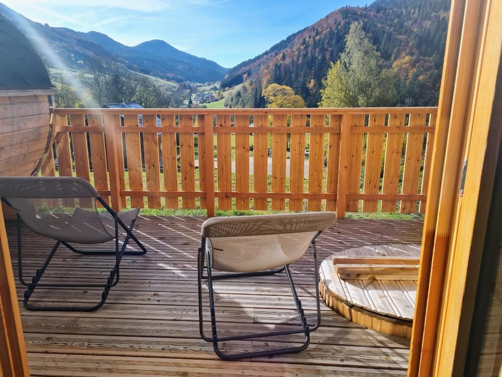 Le Chalet Du Blanc Spa Yoga Aillon-le-Jeune Екстериор снимка