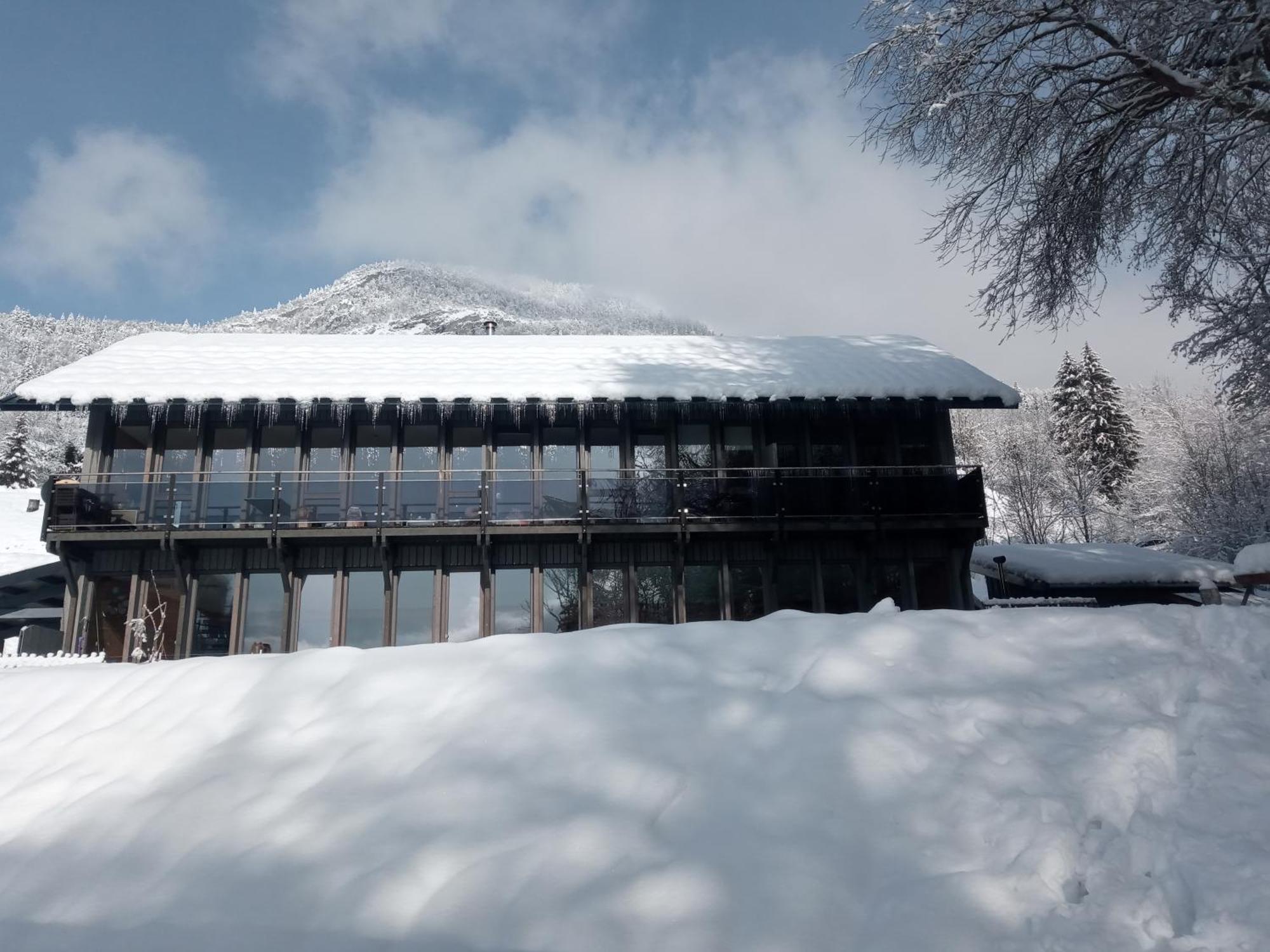 Le Chalet Du Blanc Spa Yoga Aillon-le-Jeune Екстериор снимка