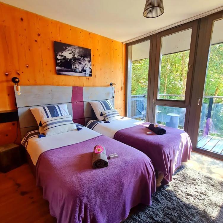 Le Chalet Du Blanc Spa Yoga Aillon-le-Jeune Екстериор снимка