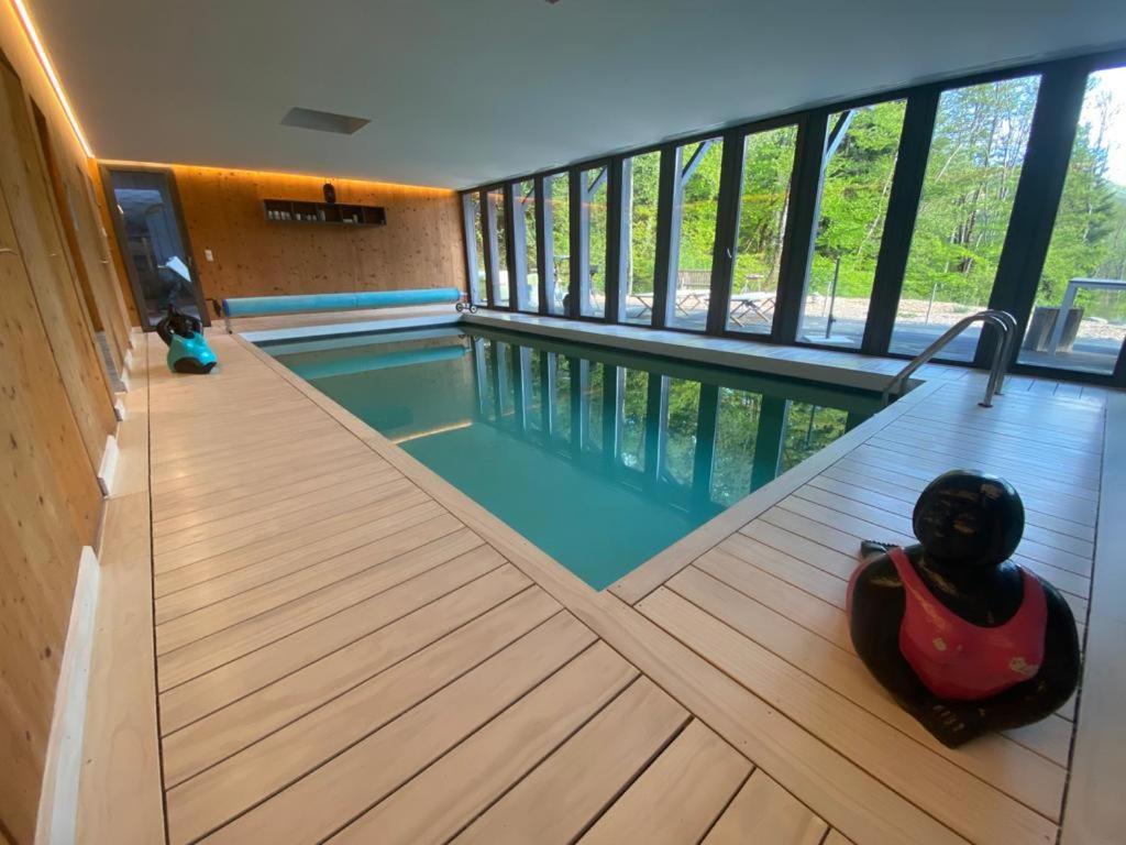 Le Chalet Du Blanc Spa Yoga Aillon-le-Jeune Екстериор снимка